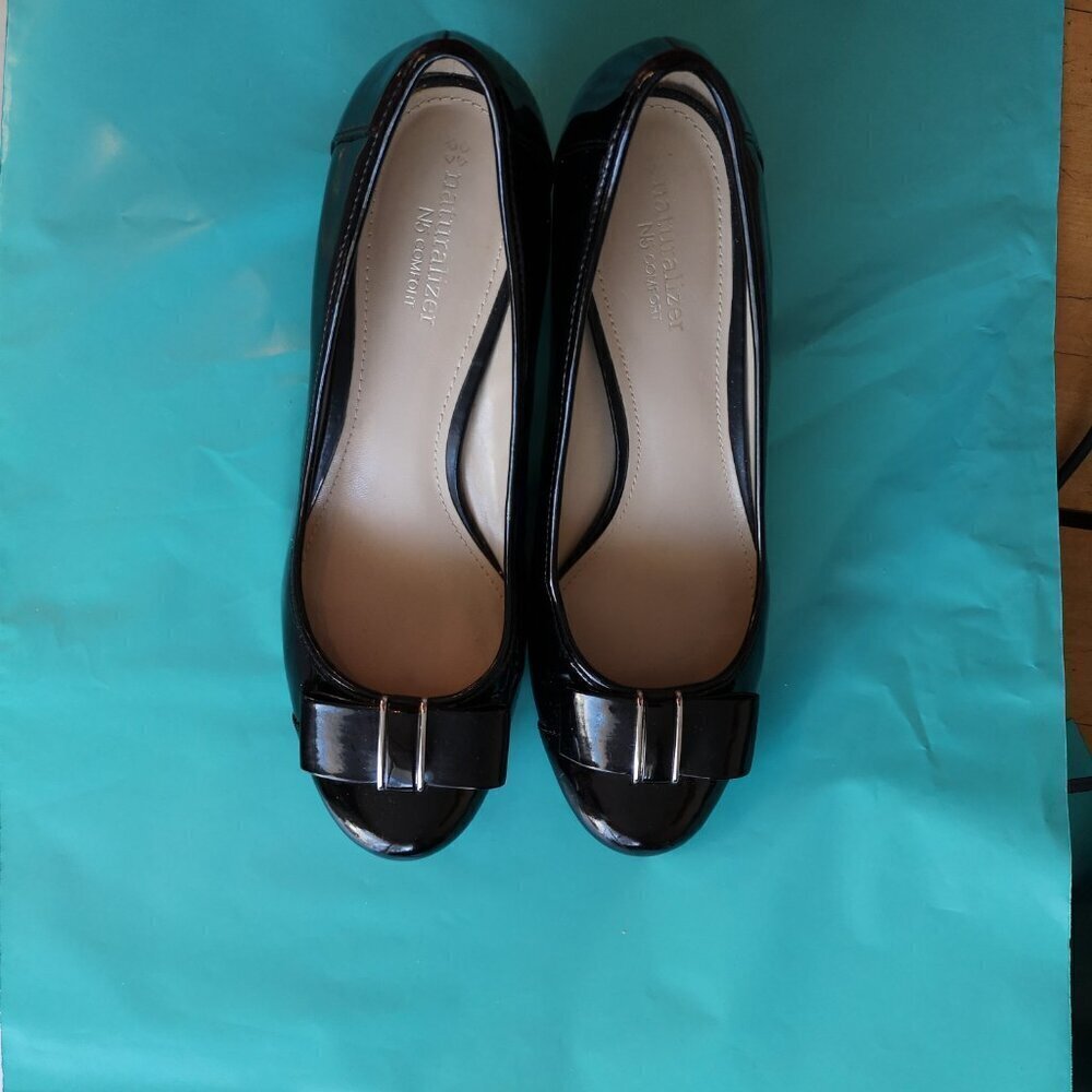 Naturalizer N5 Comfort Ladies Size 8M Black Dress Shoes